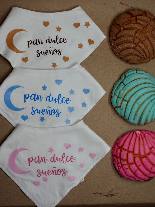 3 PC - Pan Dulce Suenos BIBS