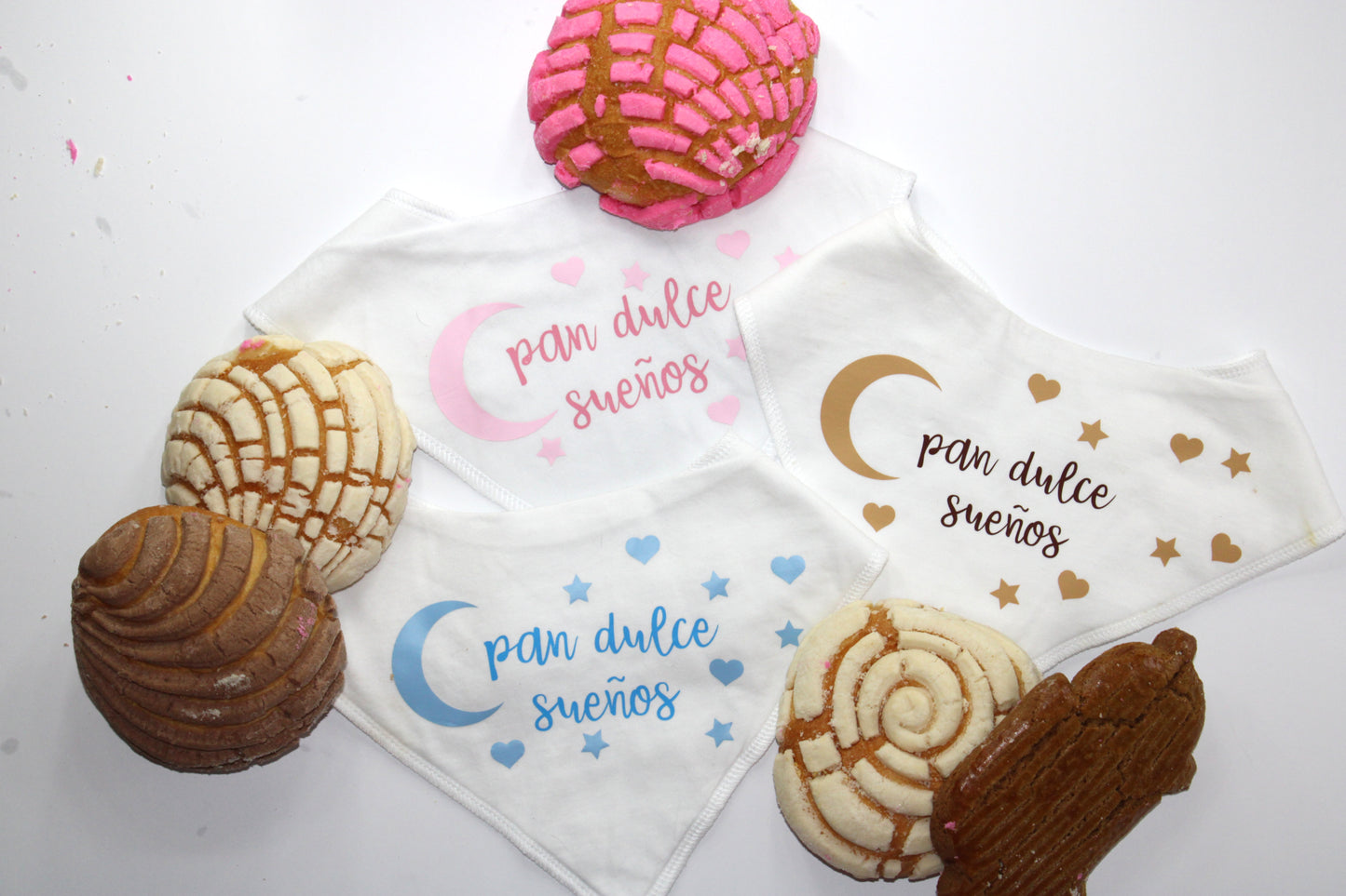Pan Dulce Sueños Baby Bib