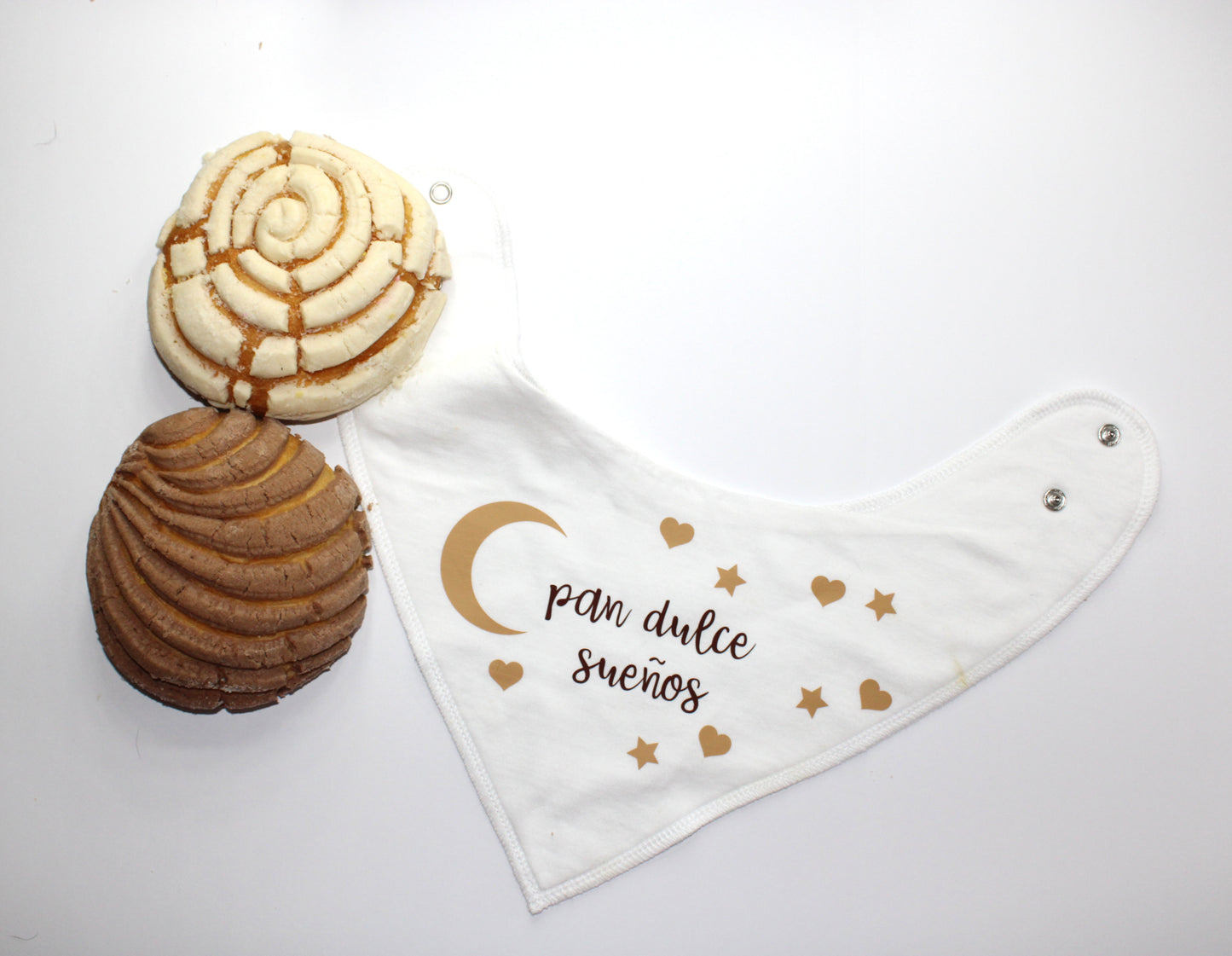 Pan Dulce Sueños Baby Bib