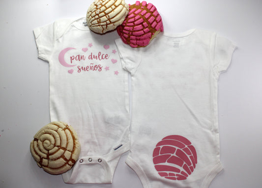 Rosa - Pan Dulce Sueños Onesie